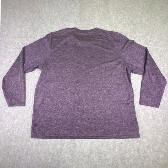 Champion Women's Long Sleeve Shirt Purple Heather XXL Athletic Performance - Picture 4 of 4